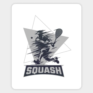 Squash player Magnet